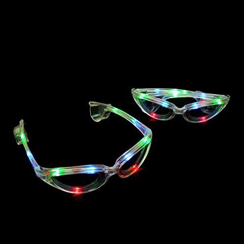 Dazzling Toys Intermitente Multicolor Sol Grueso Plástico Enmarcado Parpadeo Sol 1 Pieza por Paquete