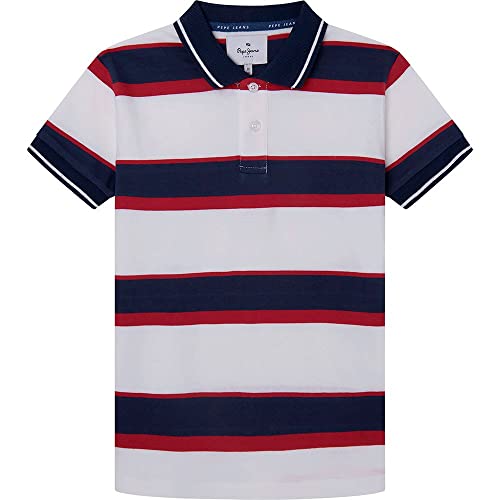 Polo Pepe Jeans Oscar rayé homme manches courtes vêtement été