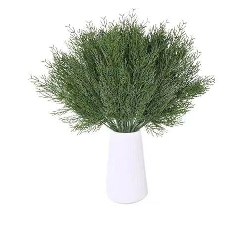 Image of SPHINX Artificial Pine Sticks Branches,Conifer,Pine,Cedar,Cypress,Ambrosia Needles for Home Decor, Festival Decor, Trousseau, Gift Packing, Tray, Basket, DIY Crafts,Celebrations- (5, Cedar,31 cm)