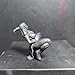 Brass Nude Female Body Art Miniatures Statue,Metal Masked Woman Sculpture Collect Figurines Home Desktop Car Decor Men Collect Gifts Paperweight