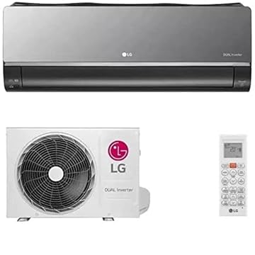 Ar Condicionado LG Dual Inverter ArtCool UVnano 18000 BTUs 220V Quente e Frio S4-W18KLRXC