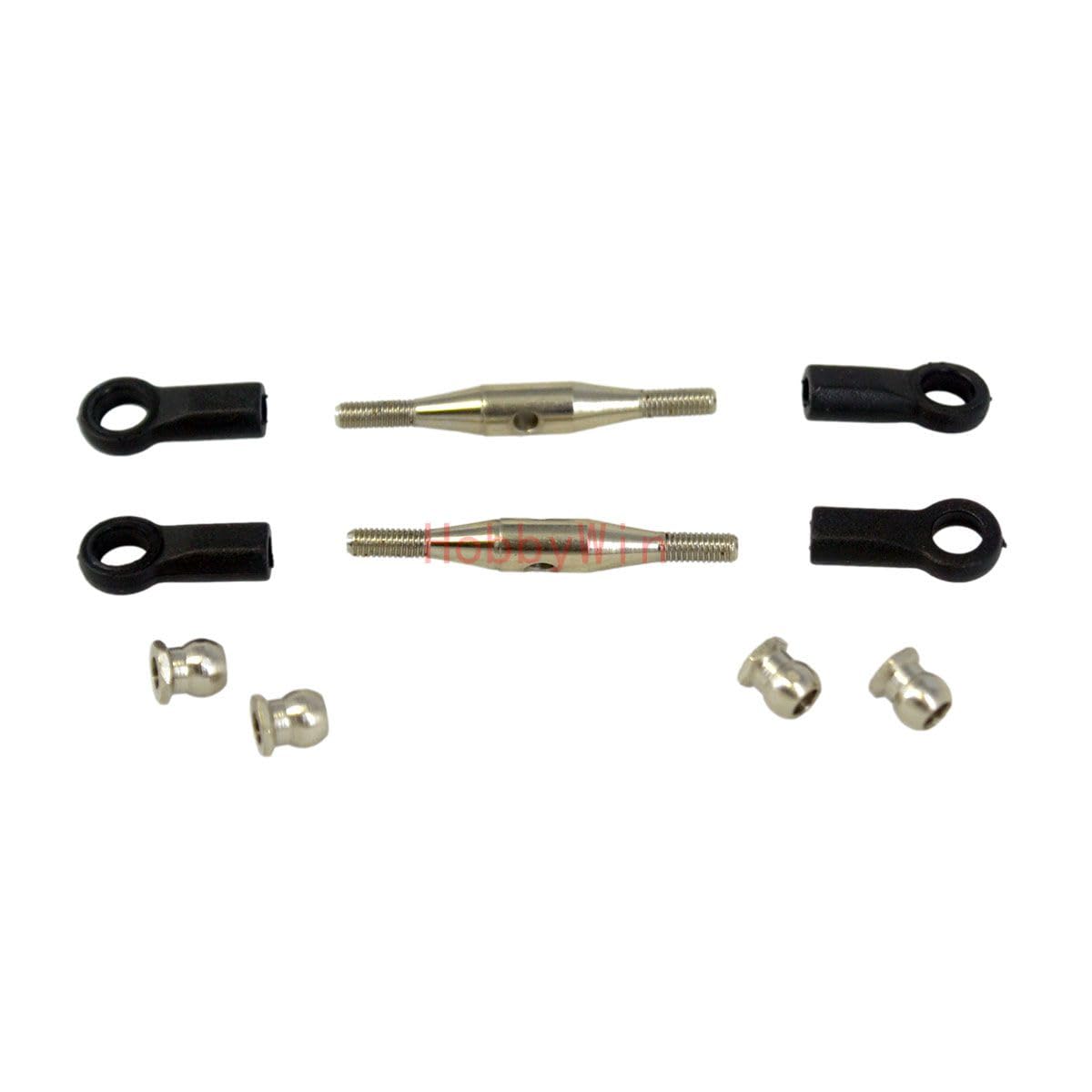 HSP Part 86009 Front Steering Links 2P for Hispeed 1/16 RC Buggy Car Truck 94183 94185 94186 94187 94283 94285 94286