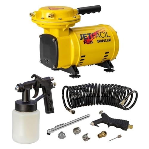 Mini Compressor Ar Direto Jet Fácil Plus Schulz Com Kit 220M
