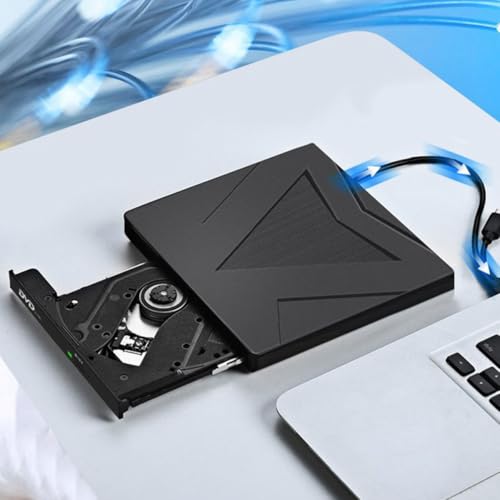 Unidad DVD externa Gatuida USB 3.0 Tipo C portátil miniatura 4
