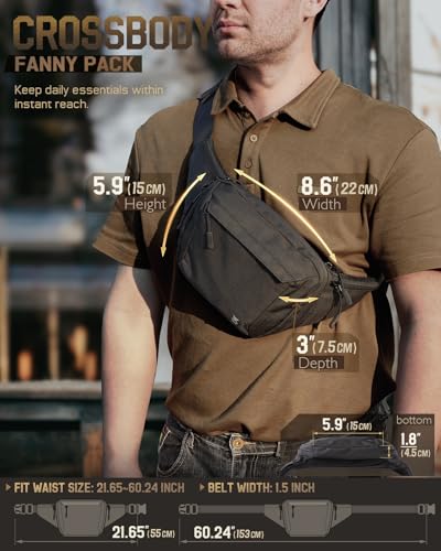RXW Tactical Concealed Carry Fanny Pack