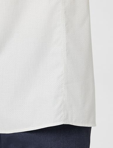 Image of Arrow Men's Cotton Checkered Slim Fit Shirt