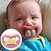 Muuookka Chupete Divertido para con Diseño de Dientes Nuevos Imagen de Muuookka Chupete Divertido para con Diseño de Dientes Nuevos