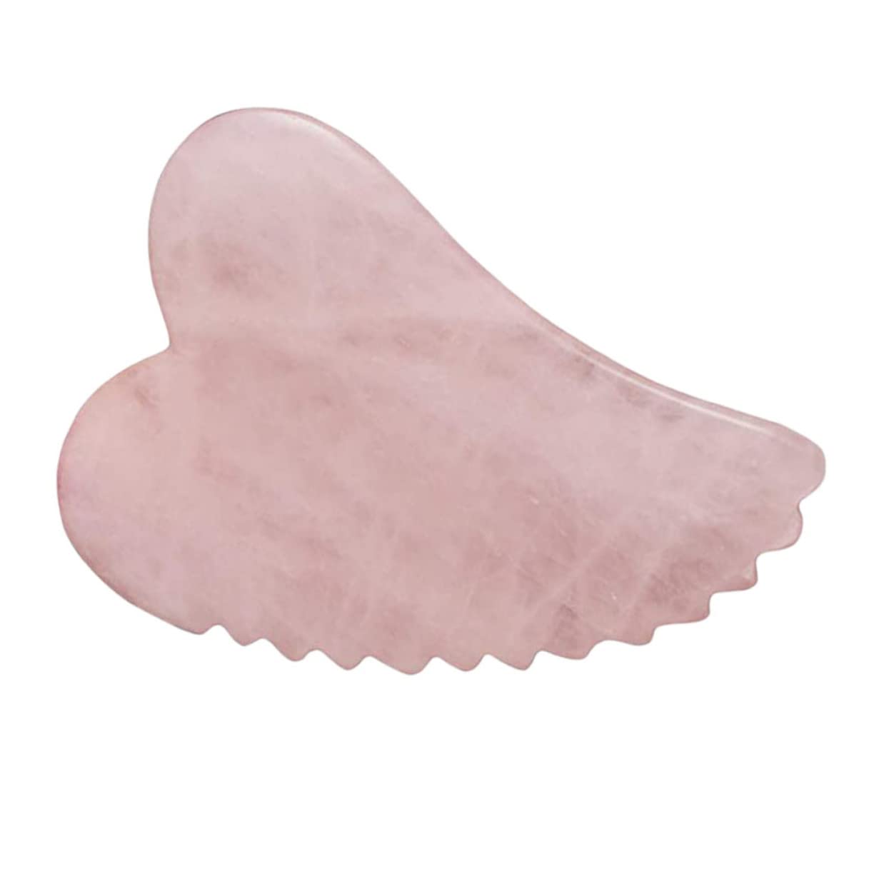 MAGICLULU 2piezas Placa De Masaje De Jade Rosa Herramienta De Para Cuidado Gua Multifuncional Para Masaje Facial y
