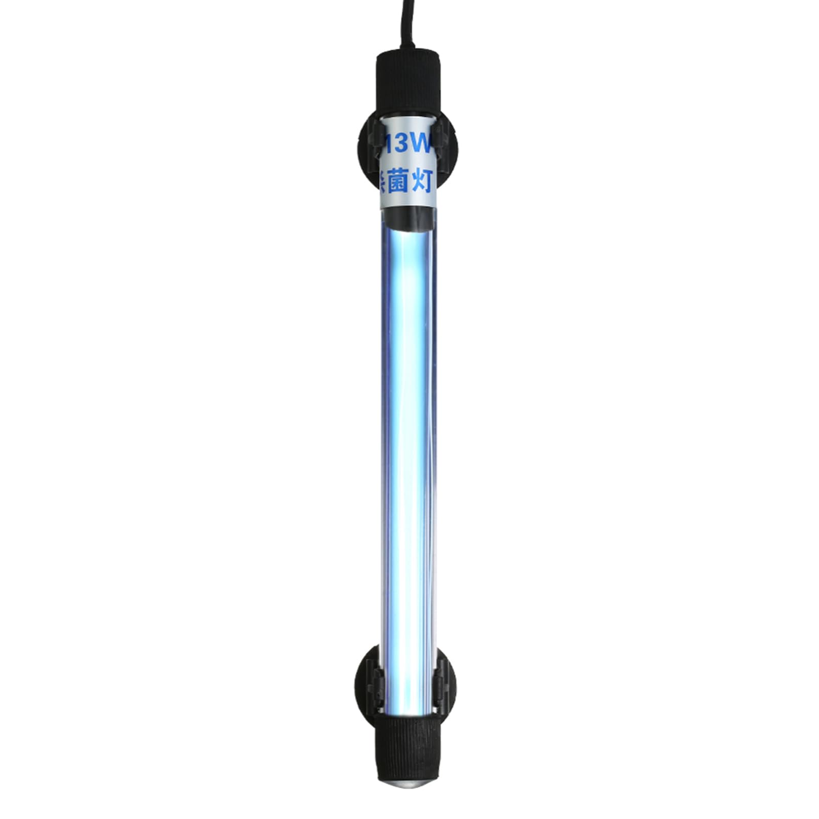 Lampa UV 13 W zanurzalny sterylizator do dezynfekcji wody do akwarium, zbiornika rybnego, stawu AC220-240V