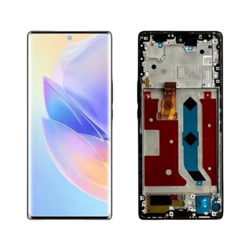Écran pour Honor 60 SE tactile cassé remplacer afficheur bleu