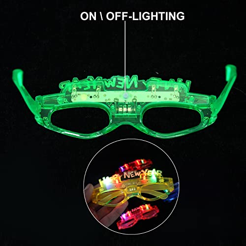 Image of KYNA Set of 6Pcs LED Flashing Light Goggles for Kids Girls & Boys Party Supplies for Children