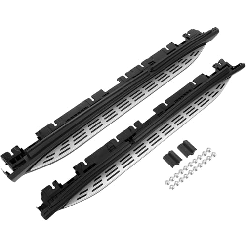 Marchepieds en aluminium pour Mercedes GLE W167 de 2019 à 2024