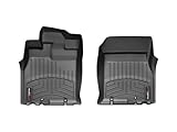 WeatherTech Custom Fit FloorLiners for Toyota FJ Cruiser, FJ Cruiser, 1st Row (443111), Black