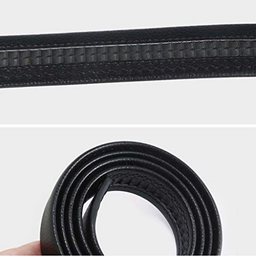 Men's Casual Leather Belt with Alloy Automatic Buckle,Mens Ratchet Belt,Clock Model Belt with Fashion Gift Set for Men3