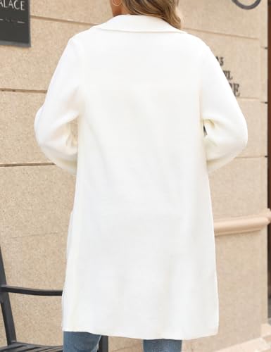 Image of CiCiBird Women Fall Long Cardigan Sweater Trendy Knit Jacket Coat Dressy Blazer Coatigan