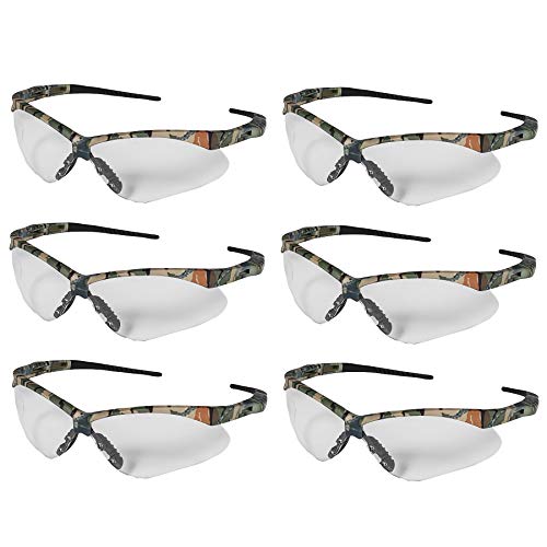 Jackson Safety V30 Nemesis Safety Eyewear, Camouflage, Clear, Anti-Fog, 1 Each (22608)