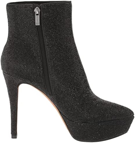 Jessica Simpson womens Odeda Embellished Platform Bootie Ankle Boot, Black, 8.5 US | Image 5