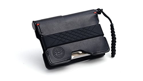 Dango P01 Pioneer EDC Pen Wallet w/ Notebook - Made in USA - Italian Veg-Tanned Leather, Pressurized Ink, Minimalist, Slim, RFID Blocking