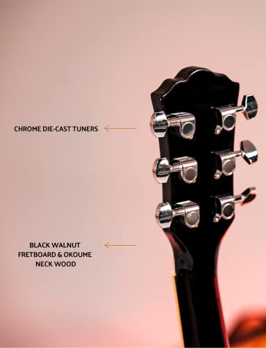 Image of Washburn WA90CEVSB-U Dreadnought Acoustic-Electric Guitar Vintage Tobacco Sunburst
