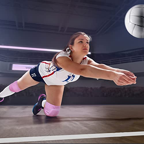 Soft and Breathable Knee Pads for Volleyball, Dancing, Football, Yoga, Basketball, and Skating - Protective Knee Pads for Adults and Kids