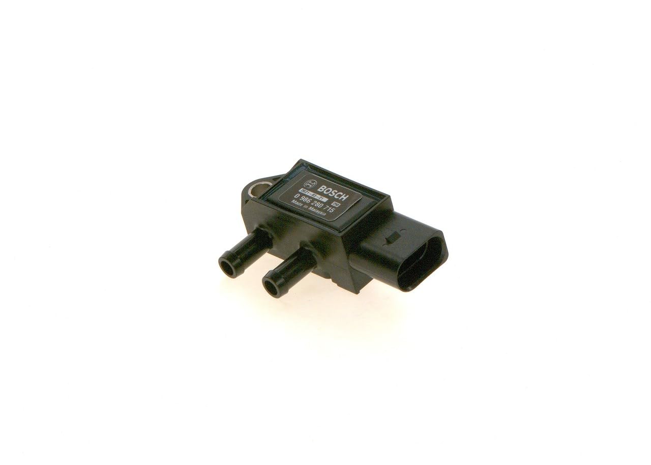 BOSCH Sensore, Pressione gas scarico 0986280715 Compatibile con: AUDI A3, A3 Cabriolet, A3 Limousine, A3 Sportback, A4 Allroad B8, A4 Allroad B9, A4 B8, A4 B8 Avant, A4 B9, A4 B9 Avant, A5, A5