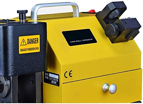 MXBAOHENG MR-X3 End Mill Sharpener Grinder Multi-Function Grinding Machine for Alloy Milling Cutter Grinding Range: 4-14 mm with 0-5 Degree (110V)