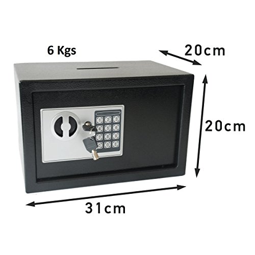 Caja Fuerte de Deposito Electrónica con Anti Bouncing System 6 Kgs