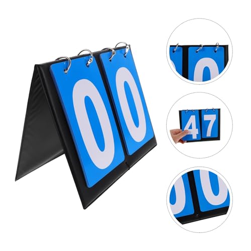 Marcador plegable doble para baloncesto cielo azul miniatura 4