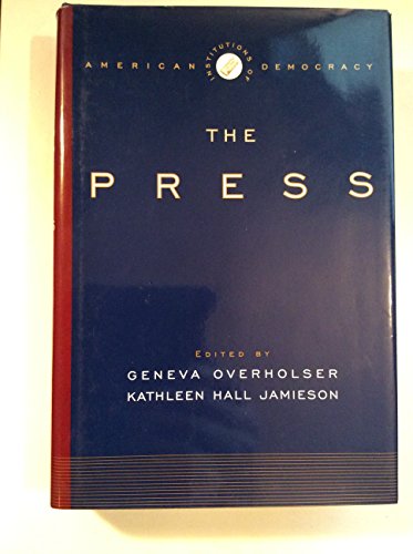 The Press (Institutions of American Democracy) B0041VAF5E Book Cover
