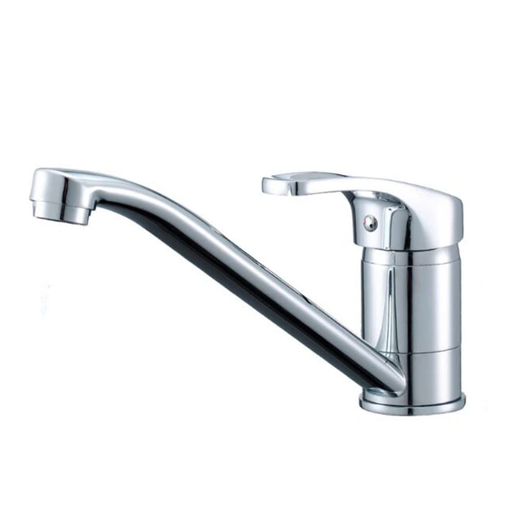 Mitigeur de puits à poignée unique en finition chrome durable - 7