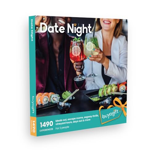 Buyagift Date Night Experience Gift Box for 2 1490 Romantic Ideas Across the UK