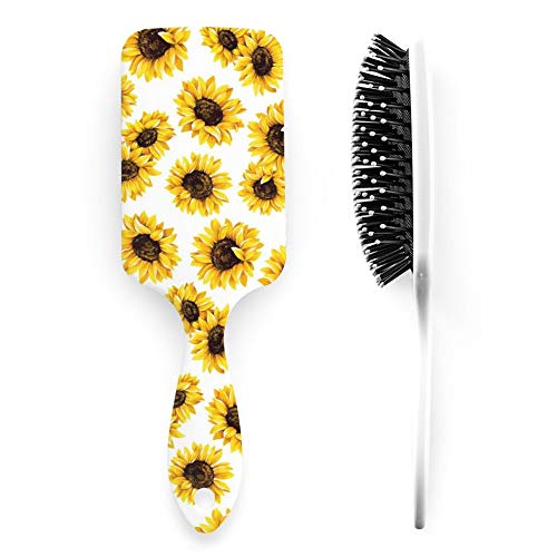 KING DARE Sunflower Hair Brushes, Anti Static Massage Comb Hair Brush For All Hair Types, Wet And Dry Hair