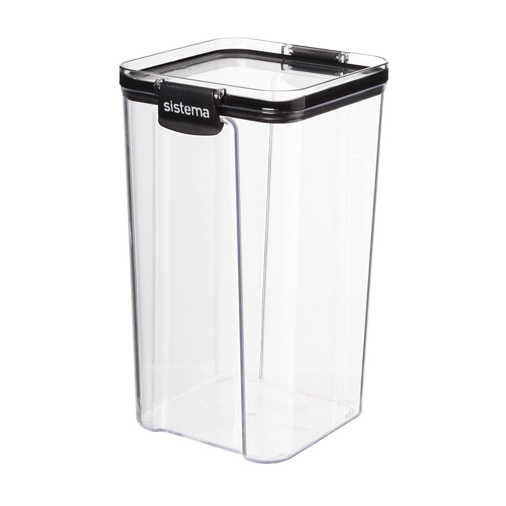 Sistema Containers (2 Pack) Stackable Meal Prep Containers Reusable Food Storage Containers With Lids, 700 ml, 23.7 oz
