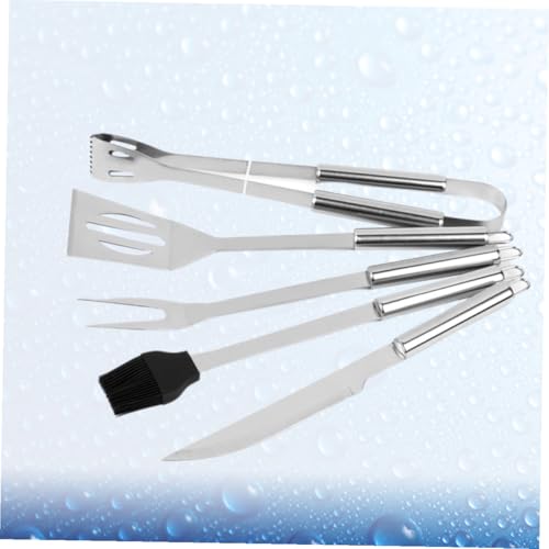 Set de 5 piezas para barbacoa en acero inoxidable miniatura 7