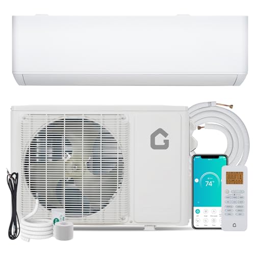 9000BTU Mini Split Air Conditioner, 24 SEER2 Energy Efficient Ductless...