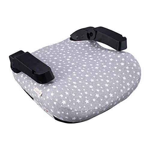 JYOKO KIDS Funda universal de algodón para alzador de silla de coche infantil (White Star)