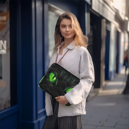 Funda para Laptop 13-14 Pulgadas Ojos Verdes Impermeable miniatura 7
