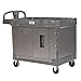 JET PUC-4325 Resin Utility Cart with JT1-125 LOAD-N-LOCK Security System