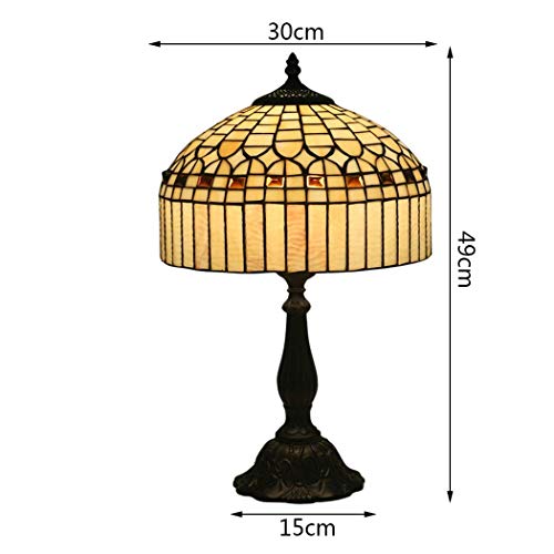 Lampe de table libellule cadeau idéal vitrail déco maison - 4