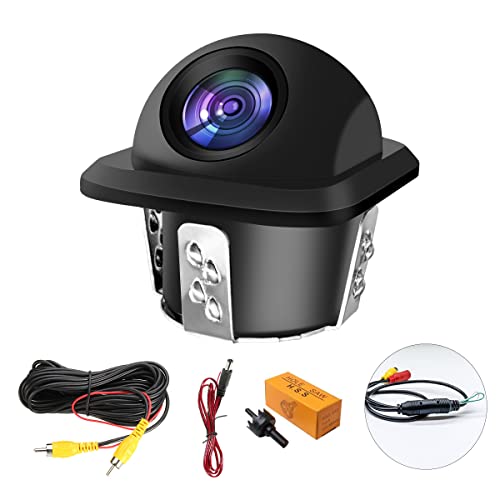 Image of Universal HD Backup /Front View Camera, IP68 Waterproof Rear View Backup Camera Wide View Angle Automatic CMOS - Easy to Install and Provides Crystal Clear Views of What's Behind You