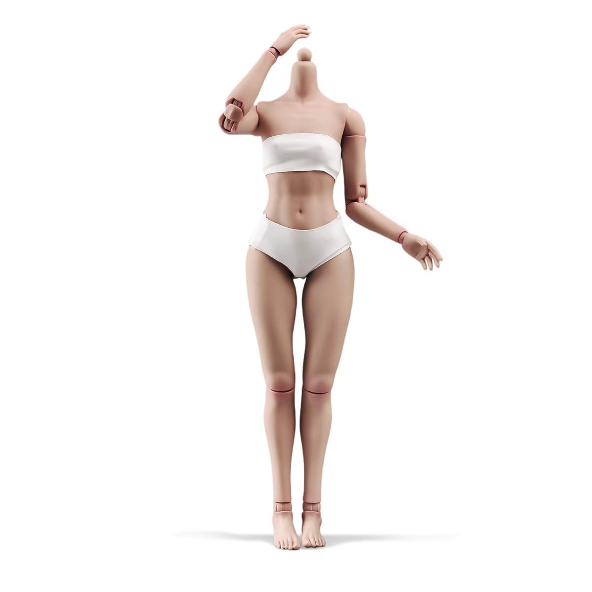 SOUFORCE 1/6 Scale Super Flexible Female Body Worldbox Model Version 12inch Suntan Skin Seamless Miniature Action Figure Soldier Body Doll Collection Without Head Sculpt — image 1