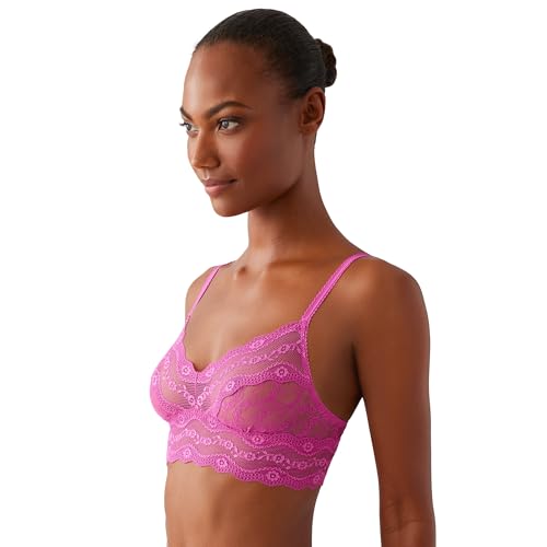 Image of b.tempt'd by Wacoal Women's Lace Kiss Sheer Unlined Wire Free Bralette