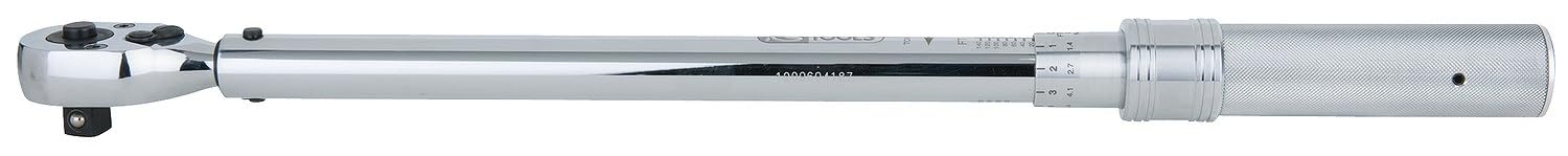 KS Tools 516.5151 1/4"Klucz dynamometryczny z głowicą z przełączaną grzechotką,3-15 Nm