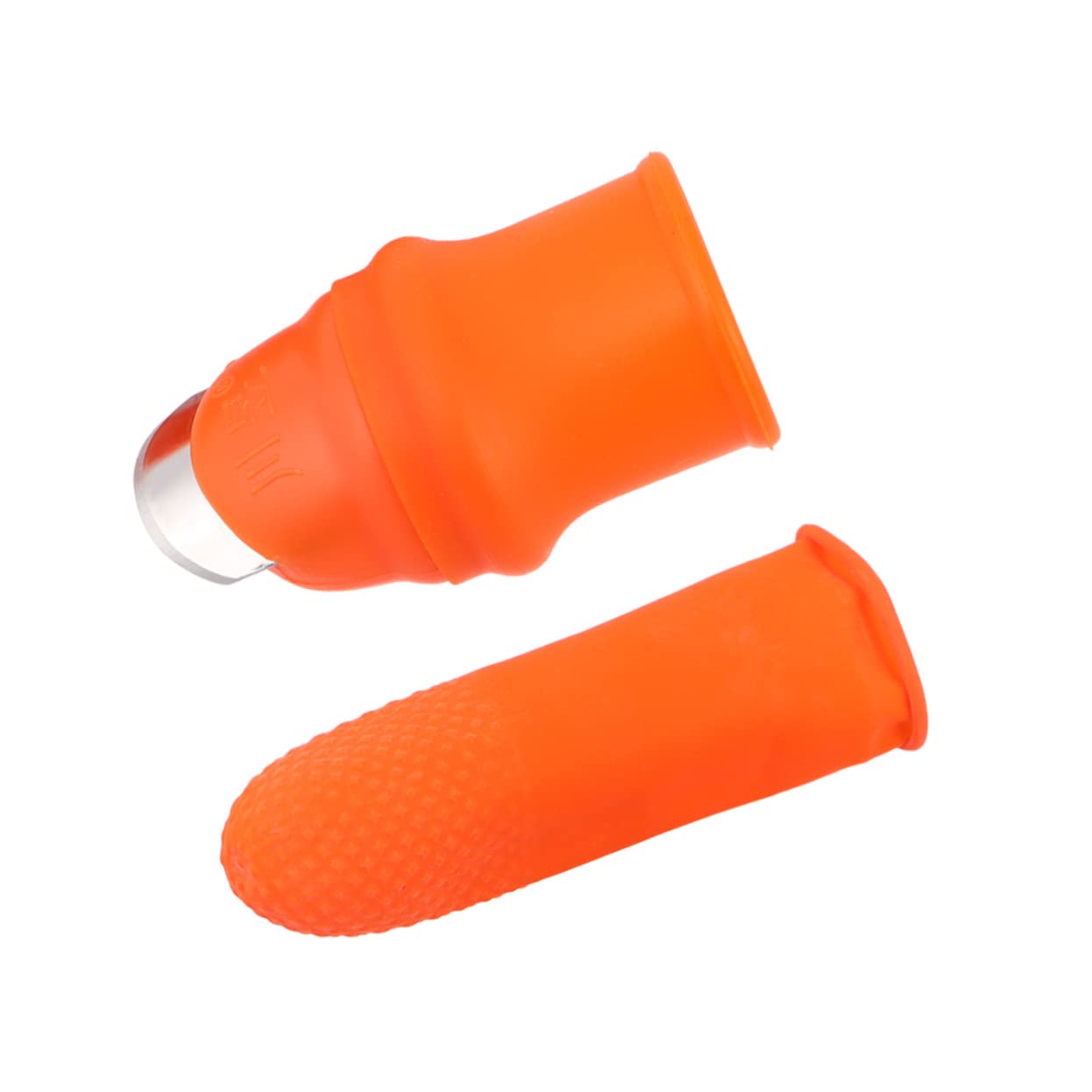 CAXUSD Easy Harvesting Pepper Tipper Gardening Thumb Knife Silicone Fingertip Harvesting Plant Tool Glove