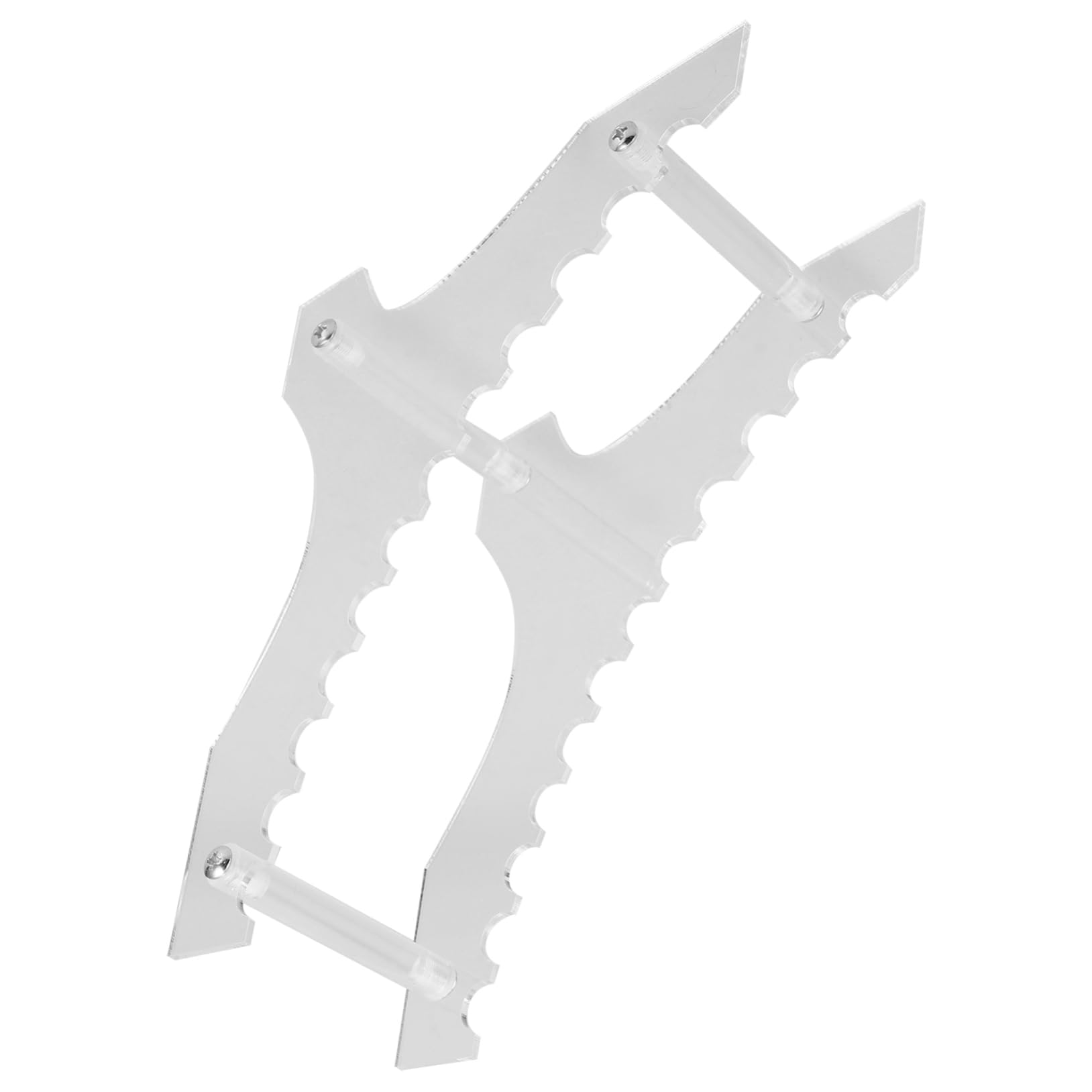 3pezzi Porta Penne Da Scrivania Acrilico Organizzatore Per Cancelleria Con Design Compatto e Resistente Soluzione Versatile Per Ufficio e Studio