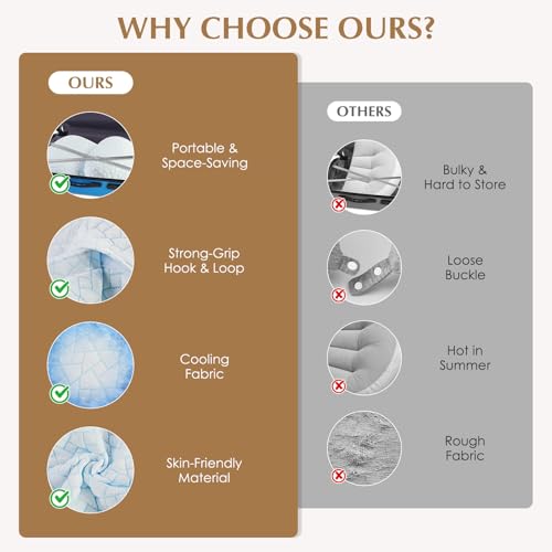 Image of DONAMA Memory Foam Pregnancy Pillow for Sleeping, Cooling Maternity Pillow
