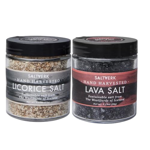 Sal marina islandesa Licorice + Lava Sea Salt miniatura 1