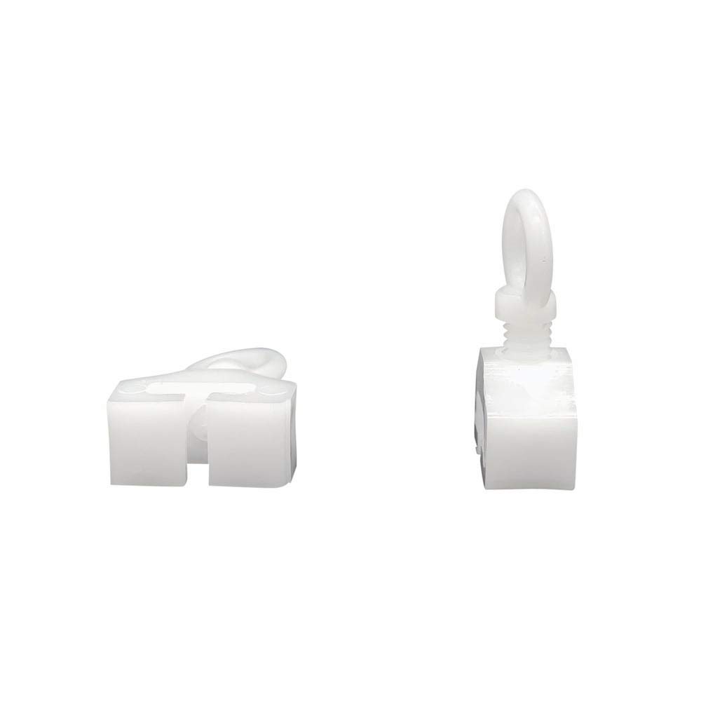 Stopper per tende a T DELFRA 10 fermi bianco camper