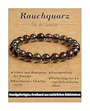 【Naturstein-Armband】Ein natürliches Edelsteinarmband mit heilsteine und entspannenden Eigenschaften, das Negativität vertreibt. Tragen Sie es als Glücksbringer mit sich herum, der Sie mit positiver Energie versorgt und Ihnen Selbstvertrauen gibt. Metallfrei und für empfindliche Haut geeignet.