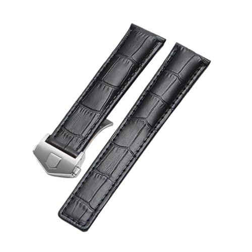 Bracelet Tag Heuer Carrera Monaco cuir véritable solide anti-usure - 2